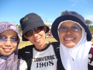 (left to right) Mbak Erni, Me & Suci